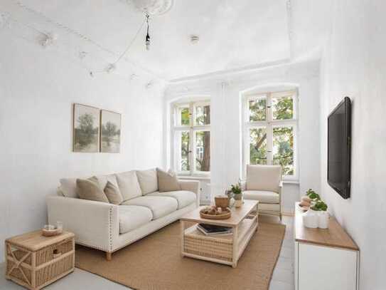 Beautifully situated 43m² apartment within front building of this charming 1886 Altbau