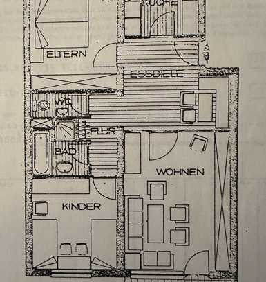 Ansprechende 3-Zimmer-Wohnung in March - Holzhausen