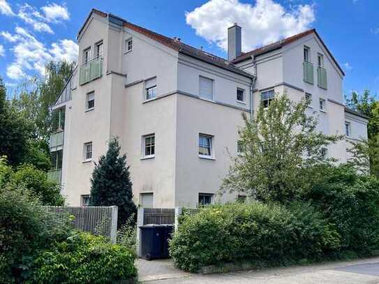 Charmantes 1-Zimmer-Apartment mit EBK, Balkon und TG-Stellplatz in Leubnitz-Neuostra - vermietet