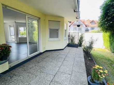 Vollständig renovierte 3-Zimmer-Gartenwohnung mit Einbauküche in Altenstadt-Waldsiedlung