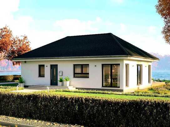 Der elegante Bungalow mit modernem Walmdach