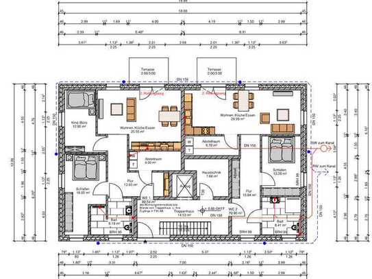 Moderne 79m² EG Wohnung - energieeffizientes Wohnen in zentraler Lage Weeze