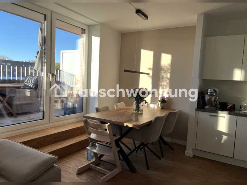 Tauschwohnung: Helle 4 Zimmer Neubau Wohnung
