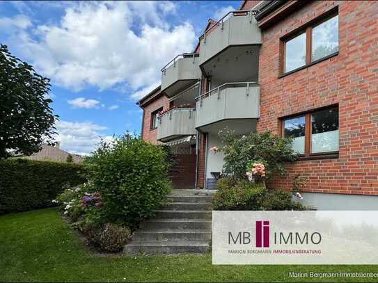 Wunderschöne Zwei-Zimmer-Wohnung mit Terrasse und kleinem Gartenanteil