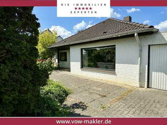 Potential pur: Bungalow in gefragter Wohngegend