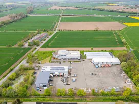 Business Park, approx. 30,000 sqm, for Sale on the A7 Motorway near Göttingen/Central Germany