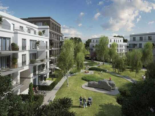 Neubau mit EBK, TG und Balkon: exklusive und sonnige 2 Zimmer-Wohnung in Berlin-Karlshorst
