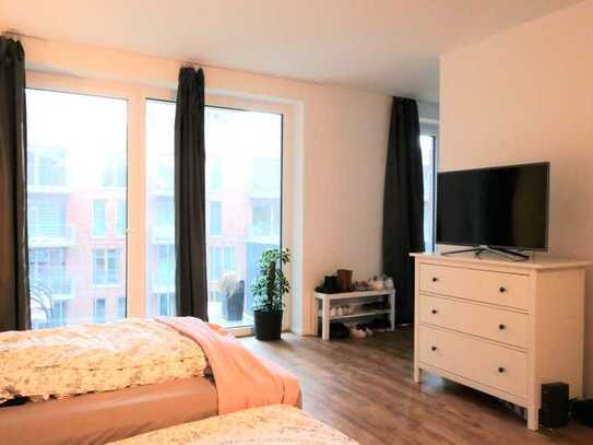 Große 1 Zimmer Wohnung mit Einbauküche und Balkon - Hafencity Oldenburg