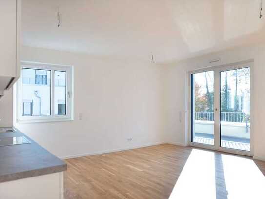 Helle 2 Zimmer-Wohnung im Neubau mit Südbalkon