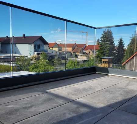 Exklusive 3-Zimmer-Wohnung mit Balkon in Kronau