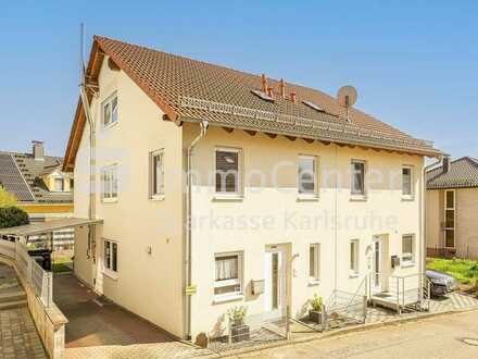Das Rundum-Sorglos-Haus! Junge Doppelhaushälfte in zentraler Lage in Ettlingen-Schöllbronn