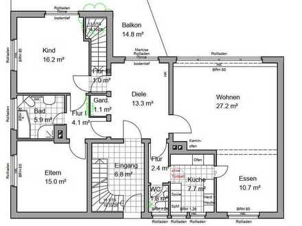 großzügige Wohnung in bester Lage