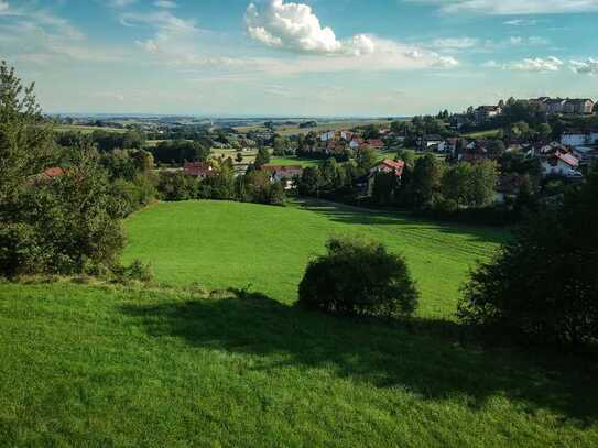 Exklusives Grundstück in Premiumlage: Südhang mit Alpenblick in Bad Griesbach