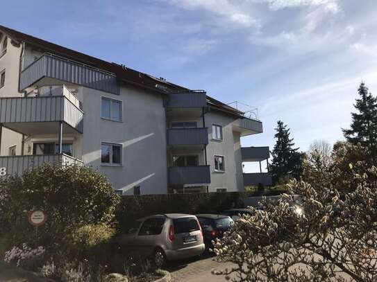 zentrumsnahe DG-Wohnung über 2 Ebenen mit großer Dachterrasse und Ausblick über Hameln