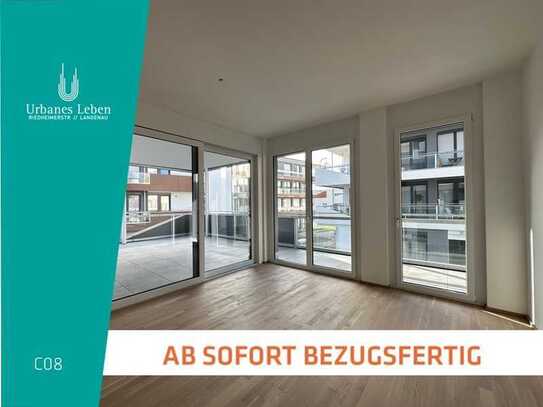 TRAUMHAFTE 3-ZIMMER NEUBAU-WOHNUNG IM 1. OG MIT SÜDAUSRICHTUNG MITTEN IN LANGENAU