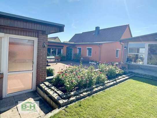 Geräumiges Eigenheim im Bungalow-Stil auf einer Ebene bei Dessau Mosigkau mit Zufahrt ca. 900 qm