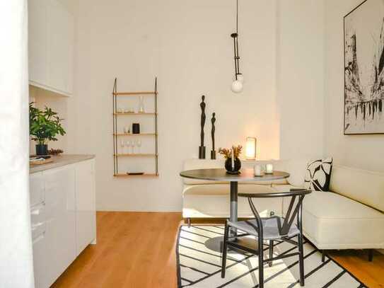 JUGENDSTILCHARME - Möbliertes EG-Apartment mit Einbauküche hochwertig saniert!