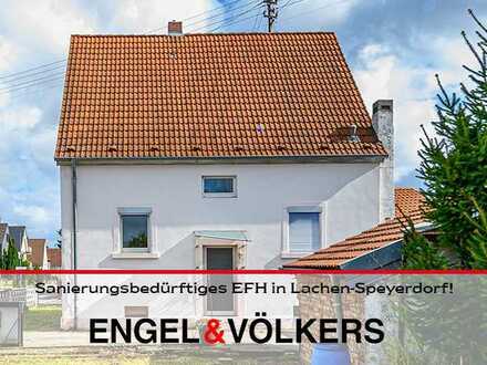 Sanierungsbedürftiges EFH in zentraler Lage von Lachen-Speyerdorf!