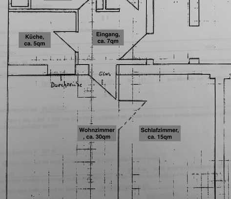 Helle 2-Zimmer-Wohnung in München Haidhausen (bei Bedarf möbliert)