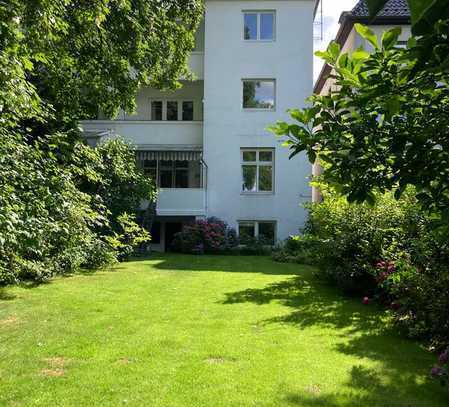 Souterrainwohnung mit Gartennutzung in Winterhude