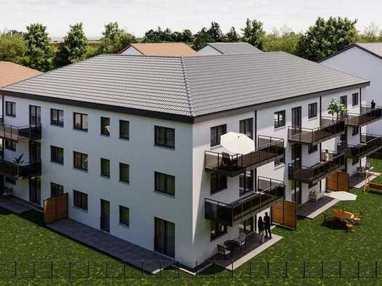 Neubau! PROVISIONSFREI! Große Etagenwohnung mit Balkon in Köfering bei Regensburg!