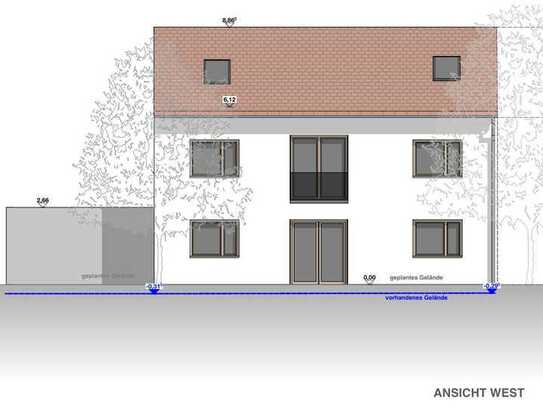 Neubau | Traumhafte Gartenwohnung in idyllischer Lage von Gersthofen