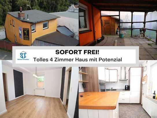 Preiswert ins Eigenheim - Tolles 4 Zi. Haus mit Potenzial - SOFORT FREI!