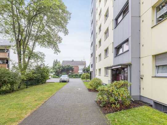 Familiengerechte Erdgeschosswohnung mit Balkon und Parkplatz in ruhiger, zentraler Umgebung