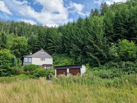 Gepflegtes Einfamilienhaus im Grünen ab sofort zu verkaufen