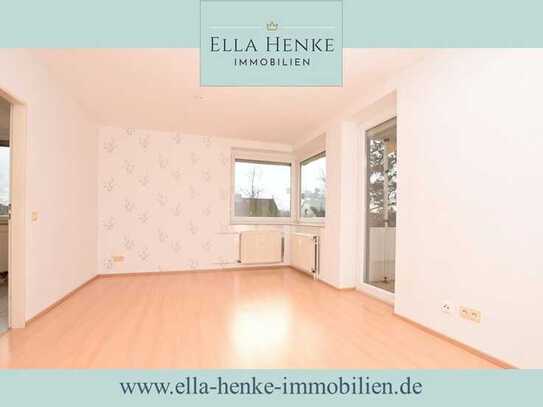 Gepflegte 2-Zimmer-Wohnung mit Fahrstuhl und Südbalkon.