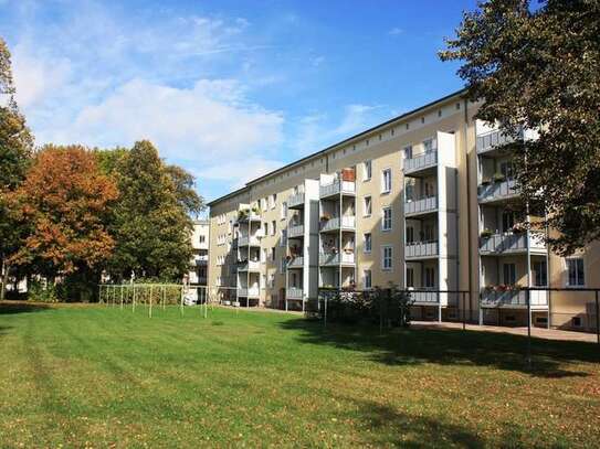 Im Erdgeschoss gelegene 2-Raum-Wohnung mit Balkon