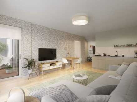Moderne Senioren-Wohnung mit Einbauküche und Smart Home