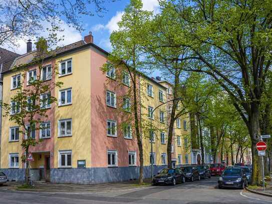 2-Zimmerwohnung mit Wohnküche und Balkon in 2. Etage