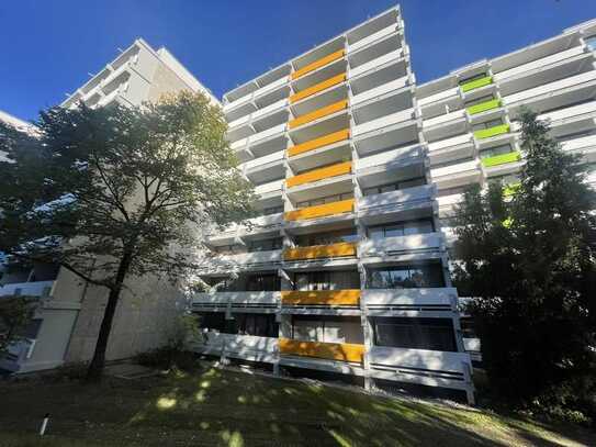 Wohnen am Olympiapark: vermietetes Appartement mit Südbalkon