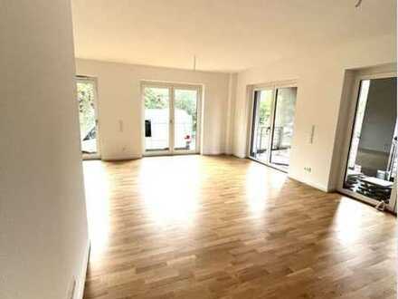 Lahnblick+Erstbezug: 3-Zimmer-Erdgeschoss-Wohnung mit ruhiger Terrasse, barrierefrei