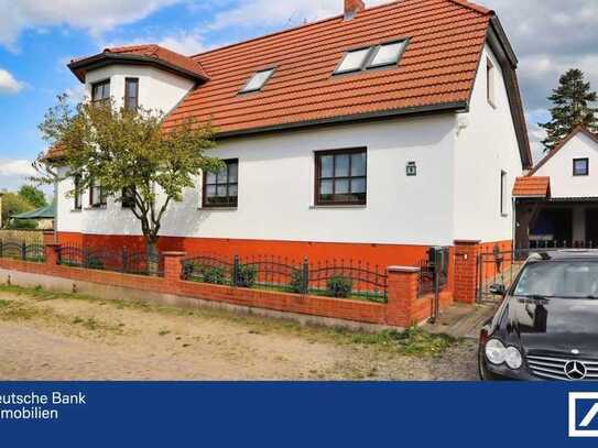 Mietbeginn August - Maisonettewohnung als Einliegerwohnung mit Kaminanschluss und Gäste-WC in Chorin