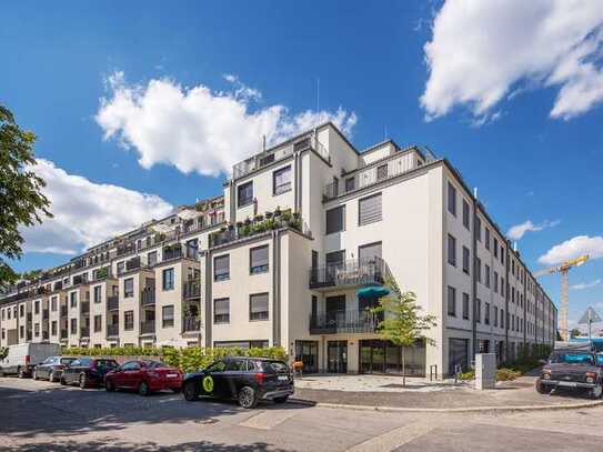 MAIER - Neues Sendling: 1-Zi-Appartement mit EBK, Südterrasse, Aufzug ,TG,U-Bahnlage!