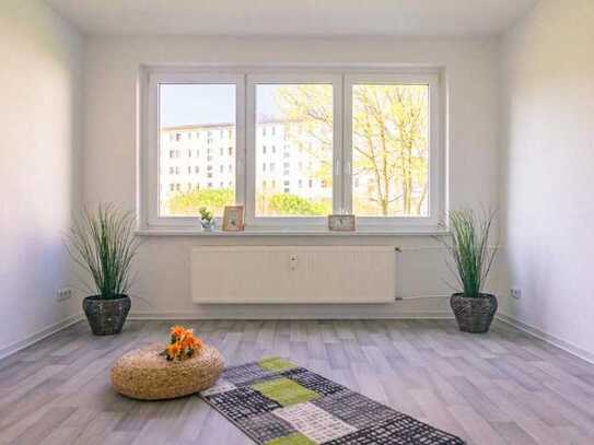 Bezugsfertige 3-Raum-Wohnung mit Tageslichtbad