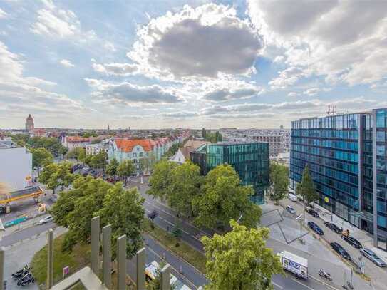 LICHTDURCHFLUTETE 1-ZI.-WOHNUNG mit WEITBLICK - nahe Volkspark Wilmersdorf