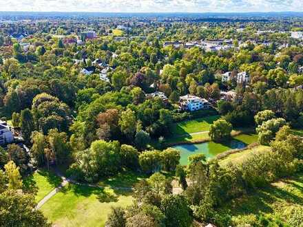 EXKLUSIVE GRÜNDERZEITVILLA-- für 1 bis 3 Parteien- am Park- mit traumhaftem Parkblick