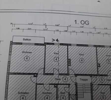 Erstbezug nach Sanierung: schöne 4-Zimmer-Wohnung mit Südbalkon in Regen