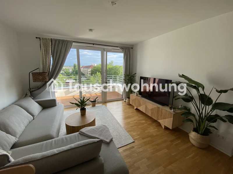 Tauschwohnung: Moderne Helle 2 Zi. Wohnung in Dresden - Suche mind. 3 Zi.