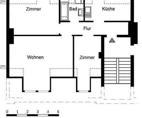 Frisch Saniert! Gemütliche 3 Zimmer Dachgeschosswohnung in Holsterhausen