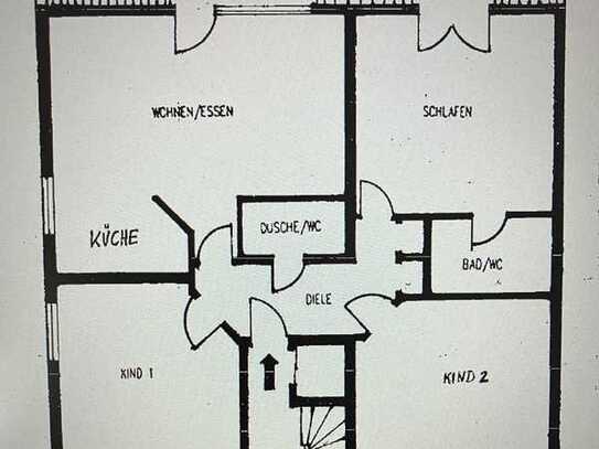 Schöne und neuwertige 4,5-Zimmer-Dachgeschosswohnung mit Balkon in Witten