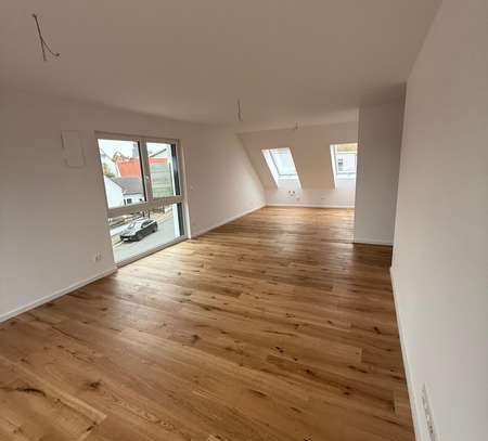 2-Zimmer-DG-Wohnung mit Dachterrasse in klimafreundlichem Neubau in Neuberg (WG 11)