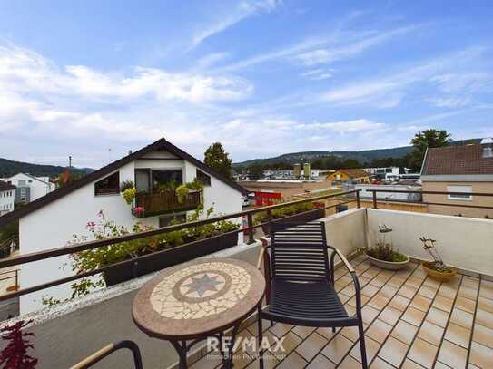 Sofort einziehen und genießen: Traumhafte Eigentumswohnung mit Balkon und Fernblick in Winterbach!