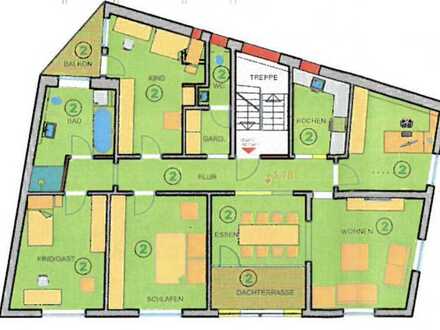 Exklusive, 5-Zimmer-Wohnung mit Balkon in Wertheim
