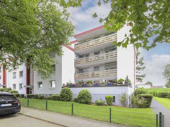 Helle 4-Zi.-ETW in sehr guter Lage von Bochum-Hiltrop mit Balkon und Garage - Erbbaurecht