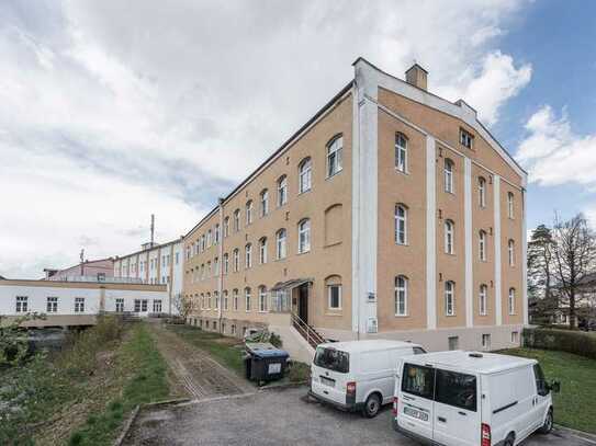 Zu vermieten: Lagerflächen ca. 117 m² Wolldeckenfabrik Bruckmühl