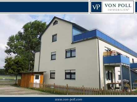 3-Zimmer-Wohnung in Feldrandlage - mit Terrasse und Gartenanteil